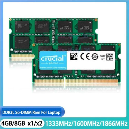 Crucial 4gb 8gb 16gb ddr3l - crucial,