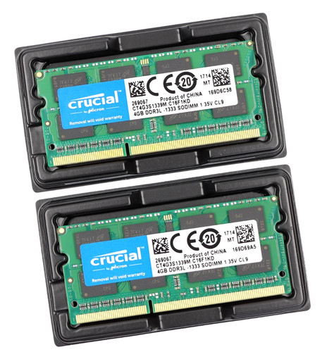 Crucial 1 35 ddr3l - 2, gb