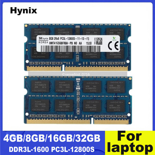 Hynix 32gb ddr3l 1600 - 4/8/16/32gb, ddr3l-1600
