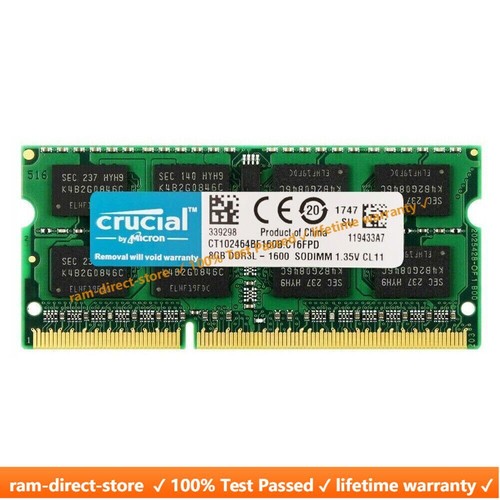 Crucial ddr3 ddr3l - crucial, 8gb