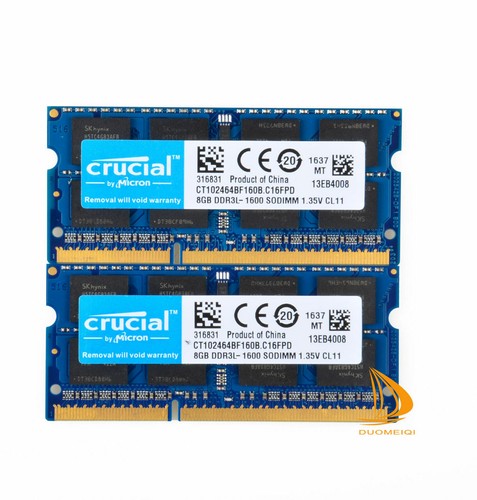 Crucial 16gb 8gb - 8gb, 2rx8