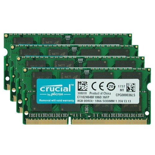 Crucial 32gb 16gb - crucial, 8gb