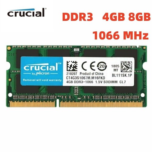 Crucial ddr3 4gb - 1066, mhz