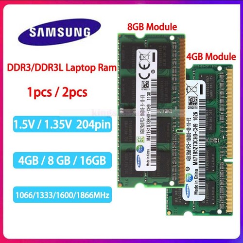 Samsung 4gb 8gb 16gb - samsung, ddr3/3l