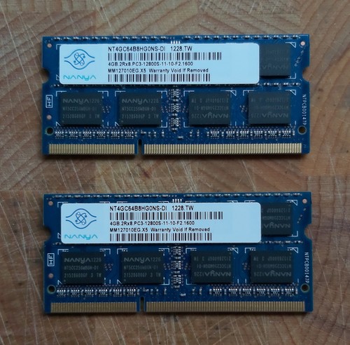 Nanya rams ddr3 - nanya, 2x4gb