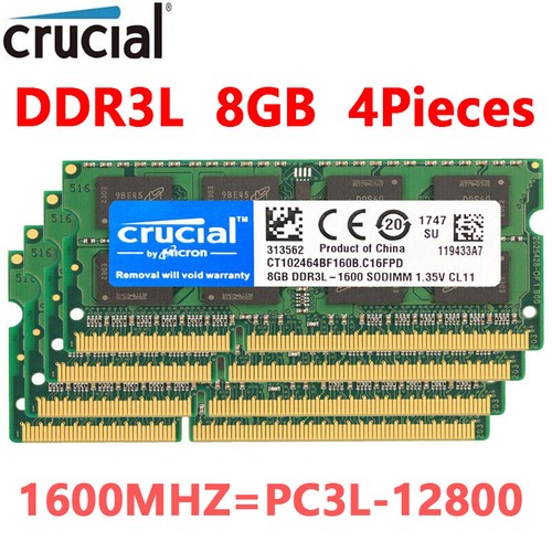 Crucial ddr3l ddr3 32gb 1600 - ddr3l,