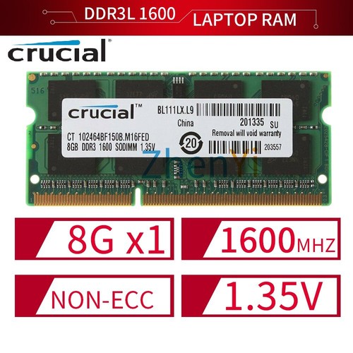 Crucial 8gb 2rx8 - 8gb, 4g